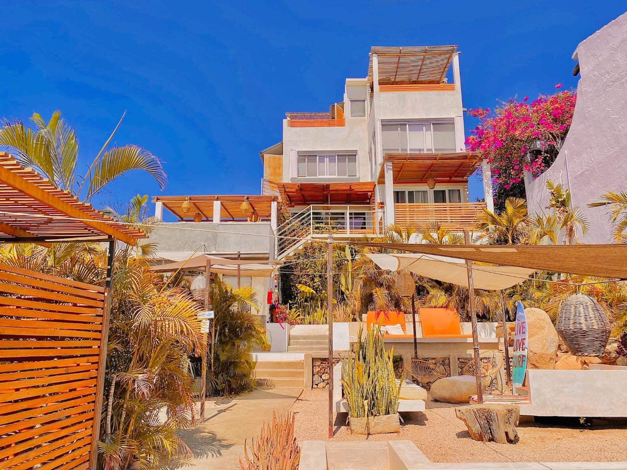 Hotel Perro Surfero טודוס סנטוס מראה חיצוני תמונה